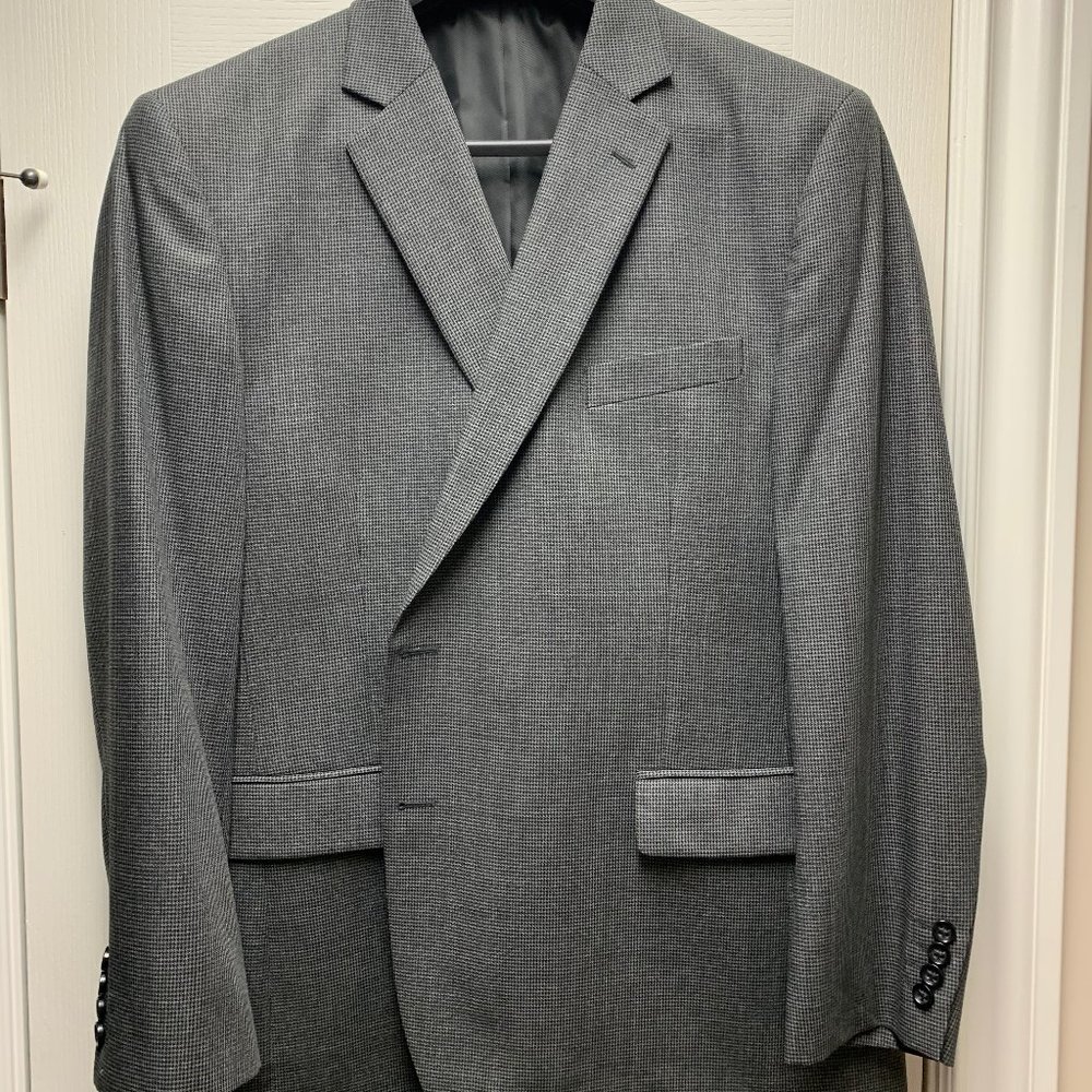 Men's 50R Plaid Sport Coat- Classic Fit